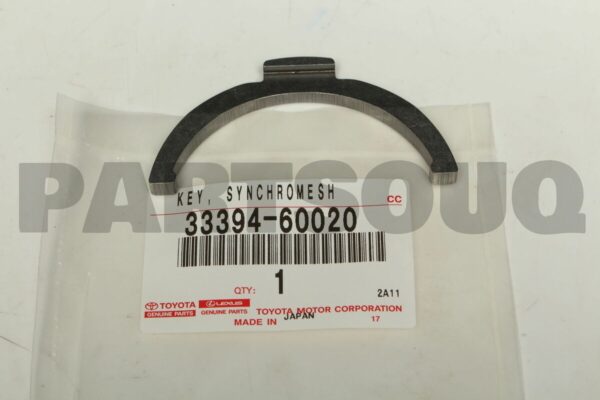 Key, Synchromesh Shifting, No.3 33394-60020